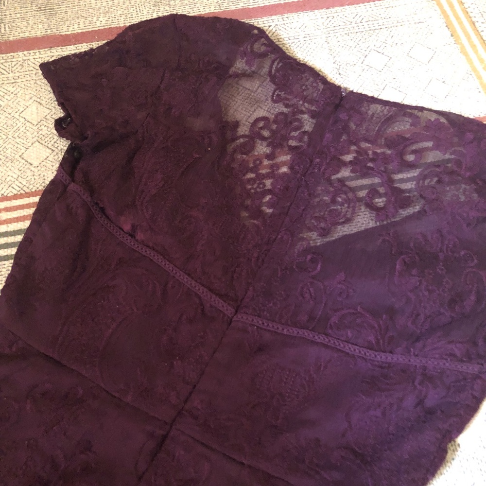 Plum. Forever 21 romper. Size M.